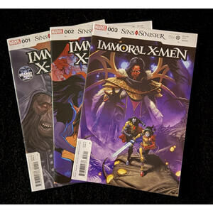 Immoral X-Men #1–3 (2023) Sins of Sinister Complete Mini Series – Marvel – NM